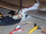 RC Plane Shooting Fireworks