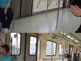 Asian Schoolgirl Subway Swing Fail