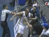 Angry Filipino Baller Punches Fan