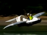 Awesome Homemade Flying Hovercraft