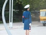 Hypnotizing Traffic Girl In Korea