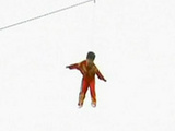 3 Yr Old Tight Roping Over Tigers