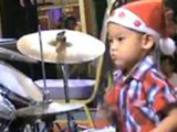 Awesome Asian Drummer Boy