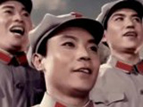 Chinese Red Army Performs 