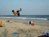 Make A Mini Beach Trampoline