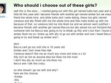 Who Should I Choose Out Of These Girls?