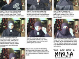 How To Make A Ninja Mask With A Shirt