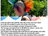I Took My Dad To The Mall The Other Day...