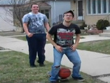 Skateboard Nut Shot FAIL