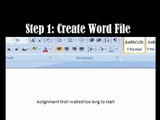 Not Enough Time to Finish That Assignment?