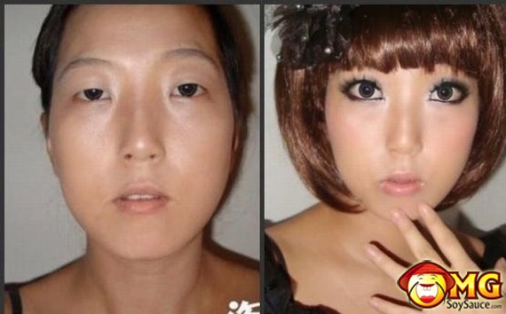 22 Before And After Makeup Asian Girls